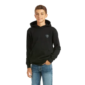 Ariat Boy's Patriot 2.0 Black Hoodie