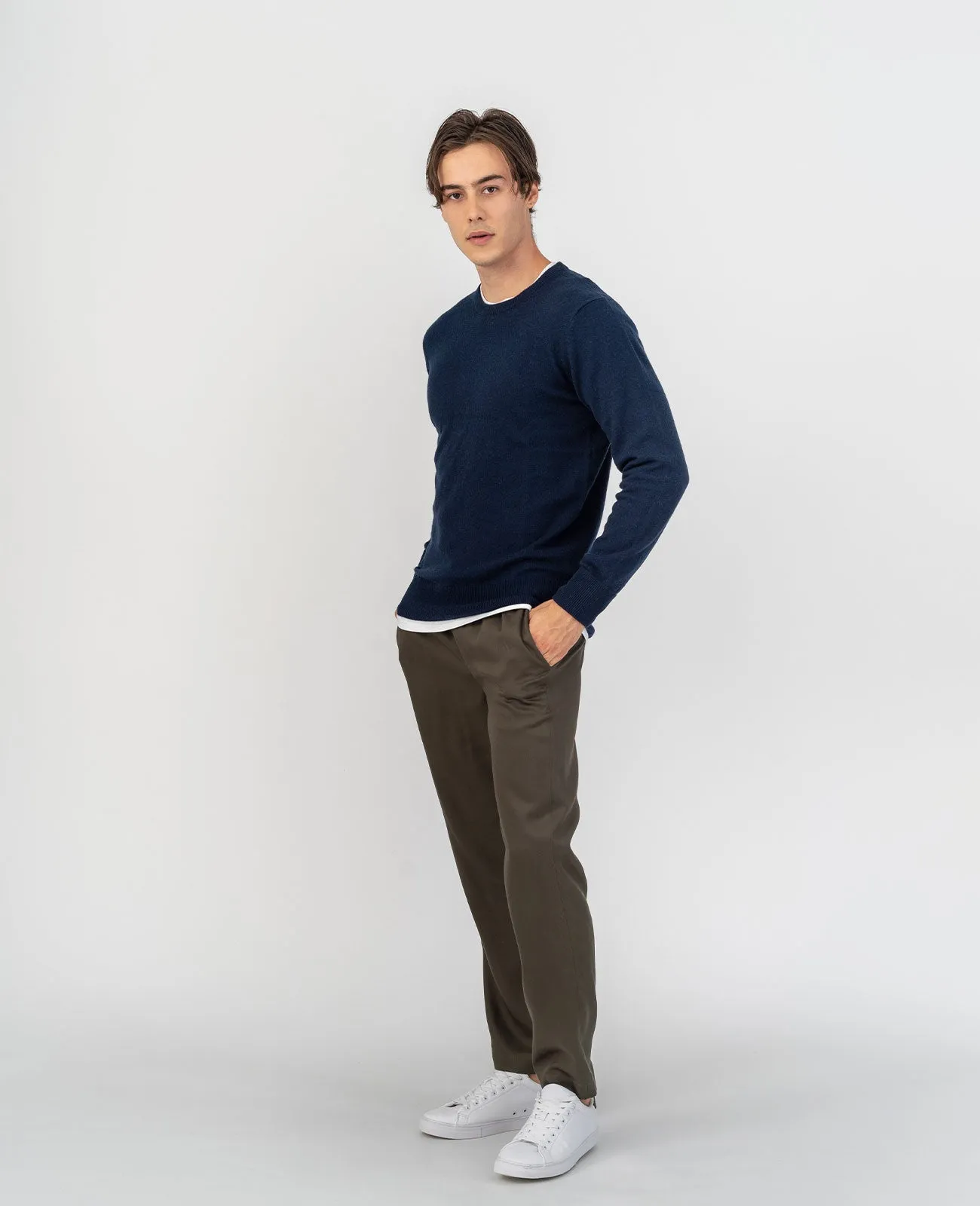 Cashmere Crew Neck Sweater