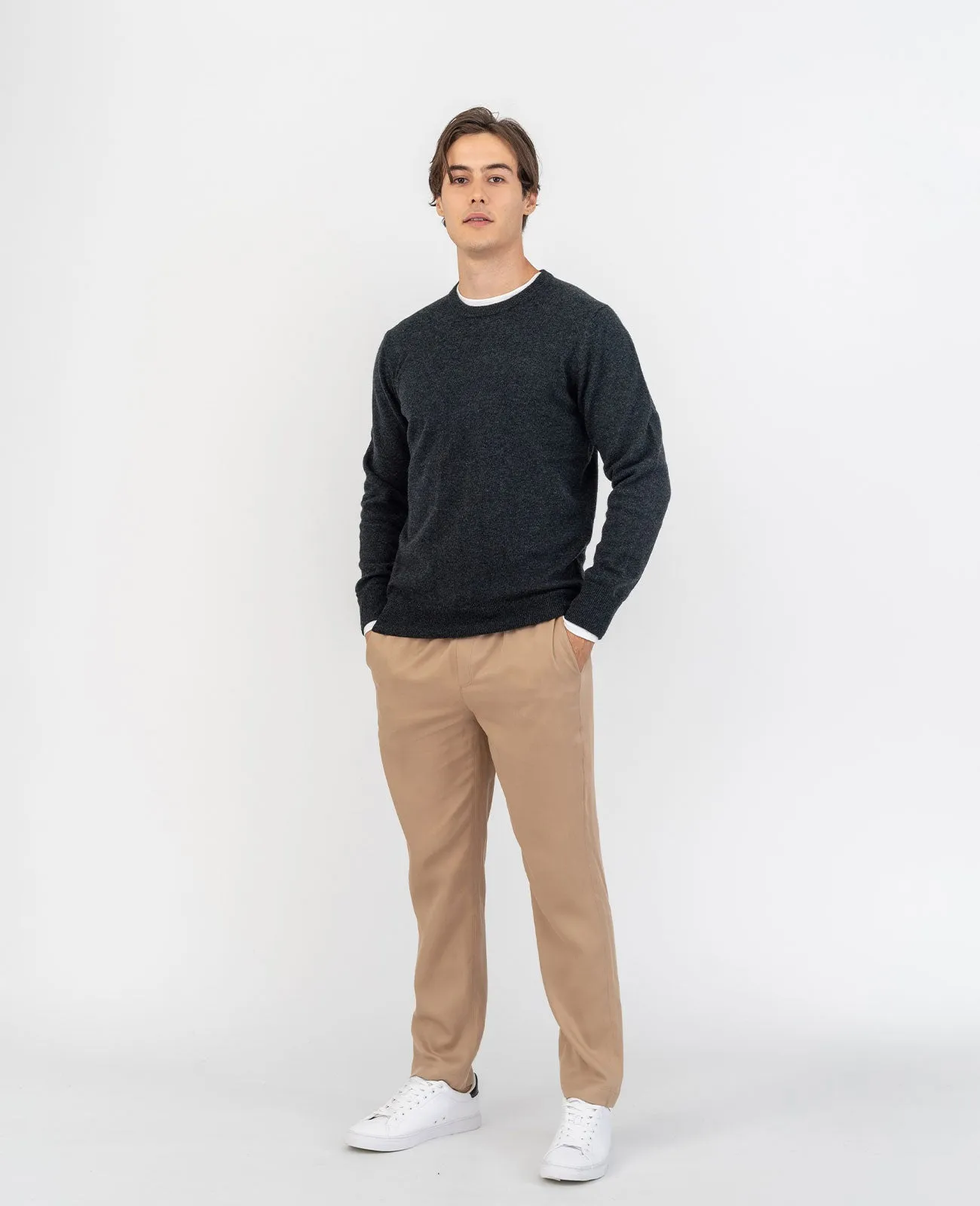 Cashmere Crew Neck Sweater