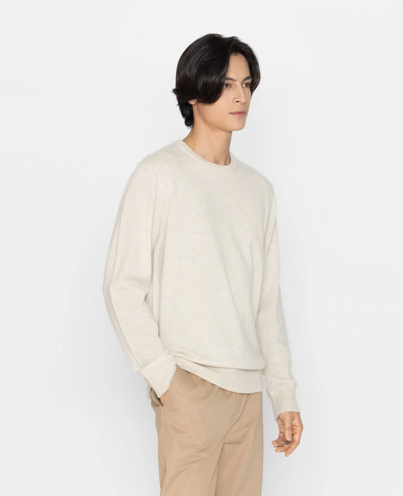 Cashmere Crew Neck Sweater