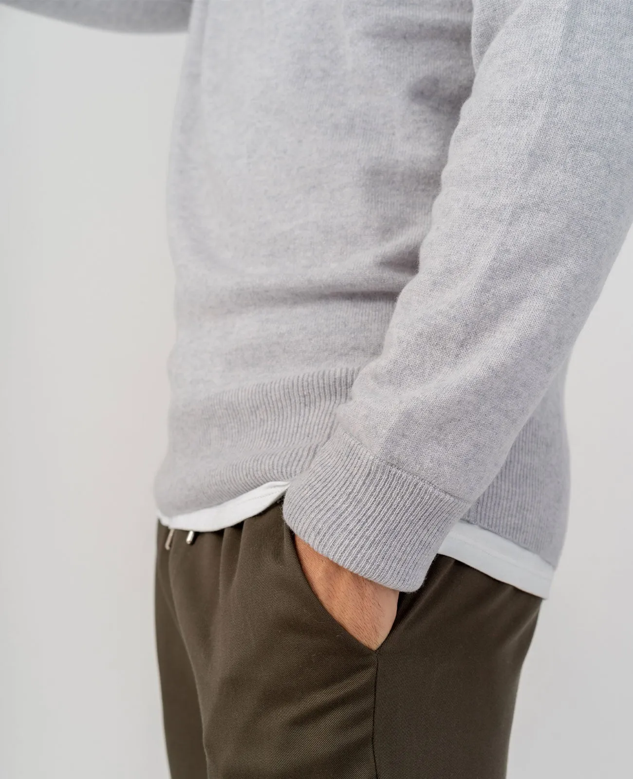 Cashmere Crew Neck Sweater