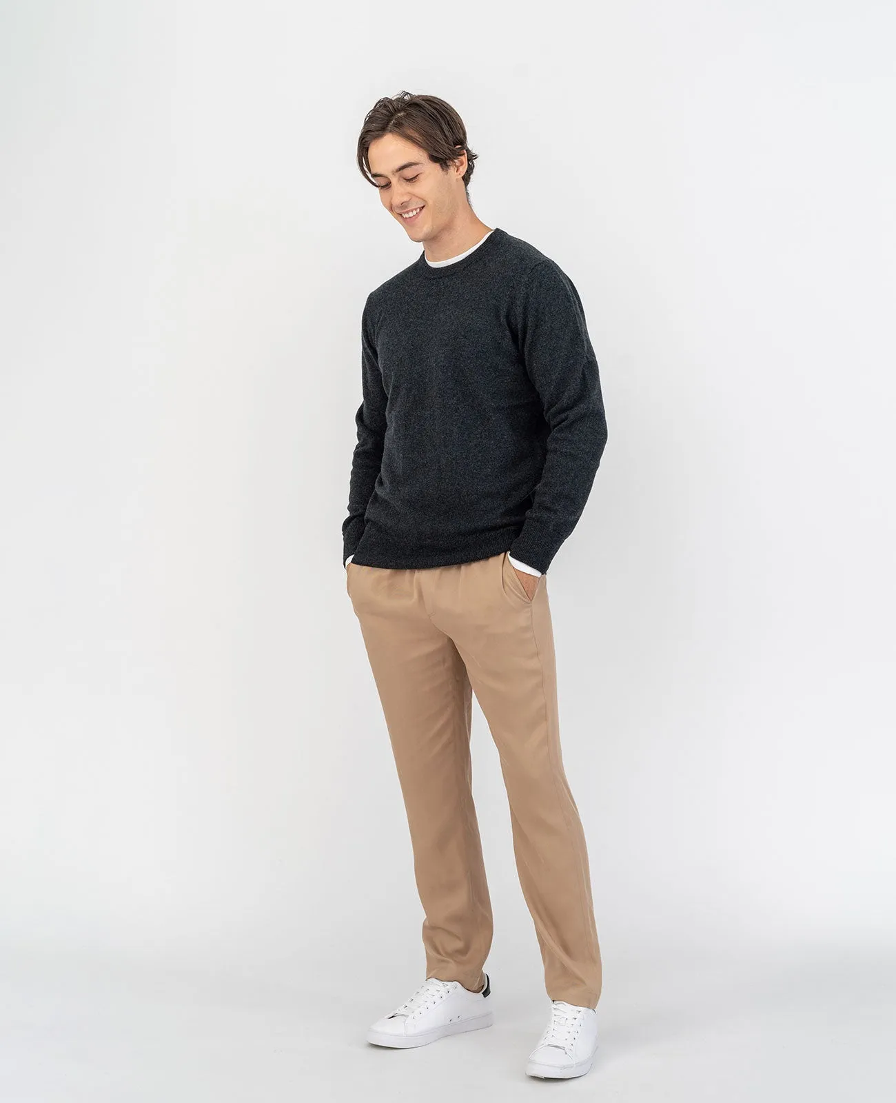 Cashmere Crew Neck Sweater