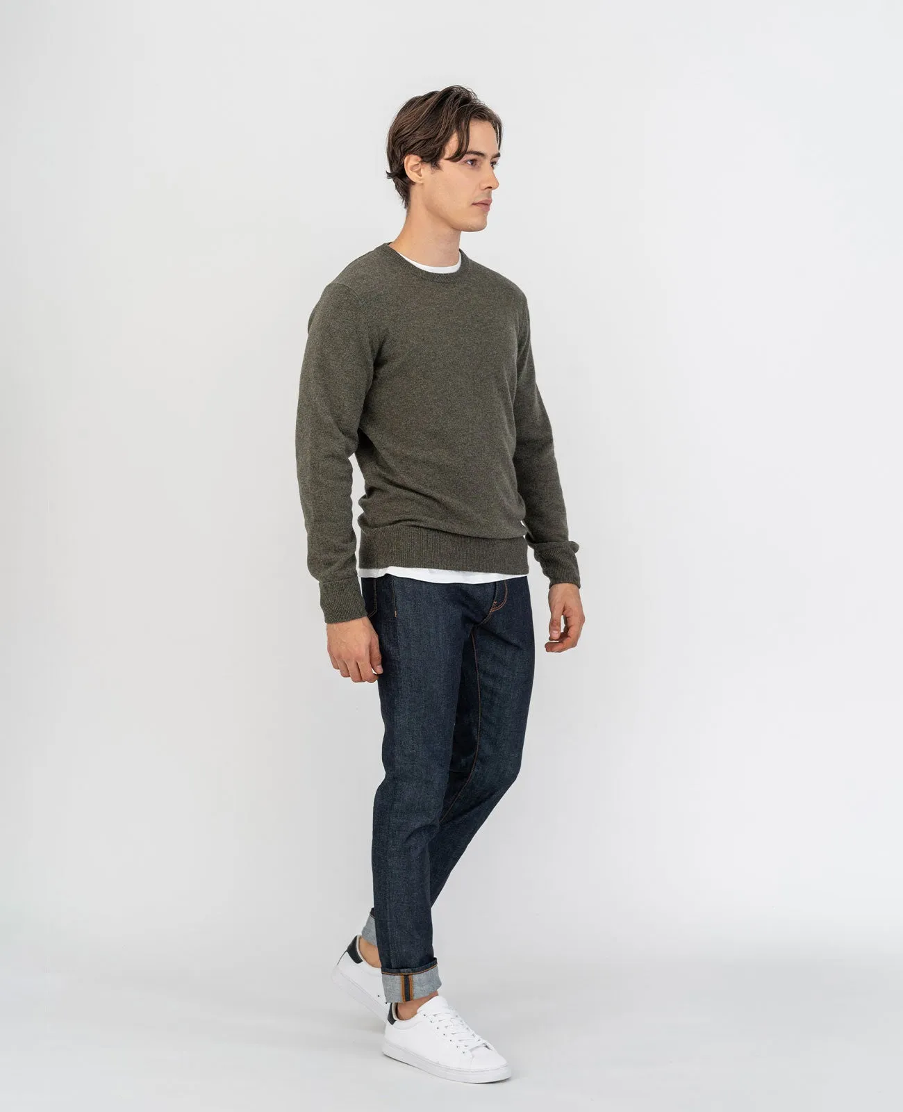 Cashmere Crew Neck Sweater