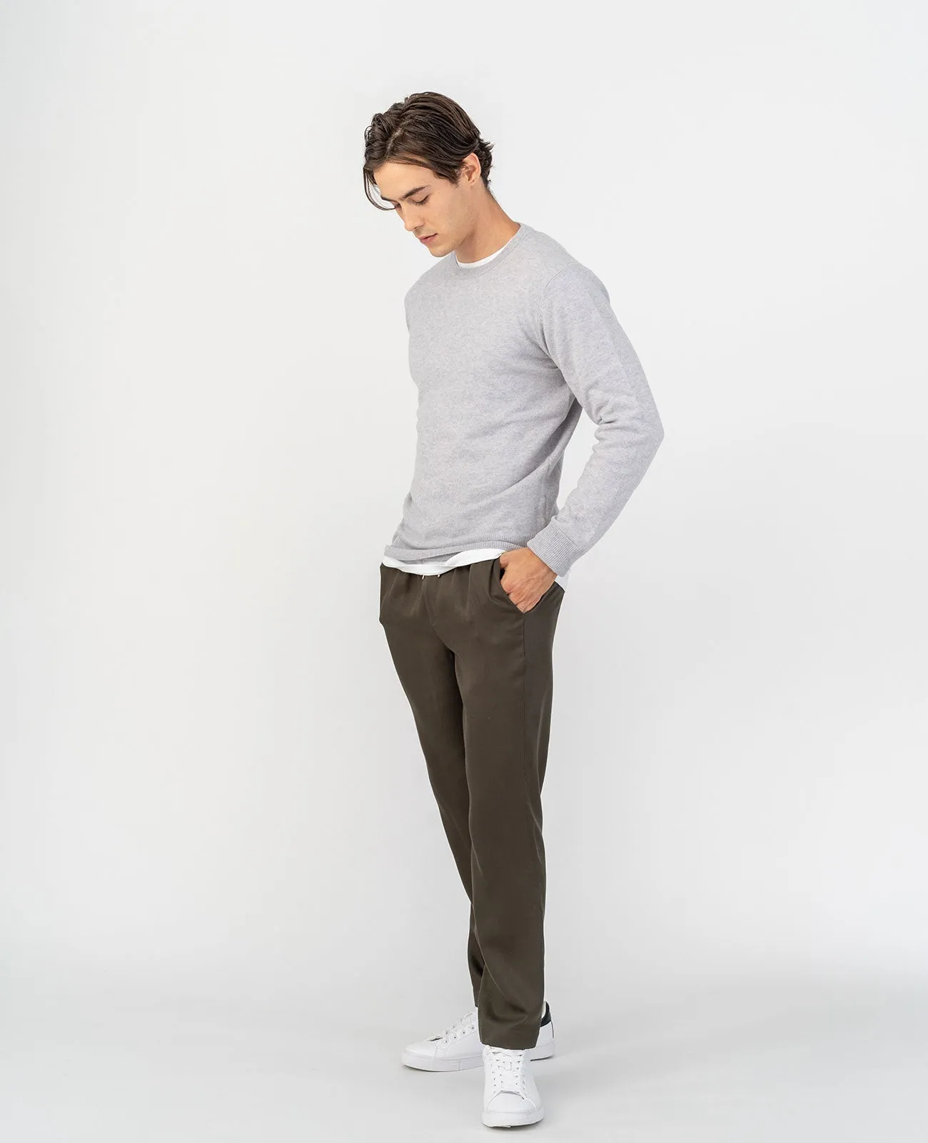 Cashmere Crew Neck Sweater