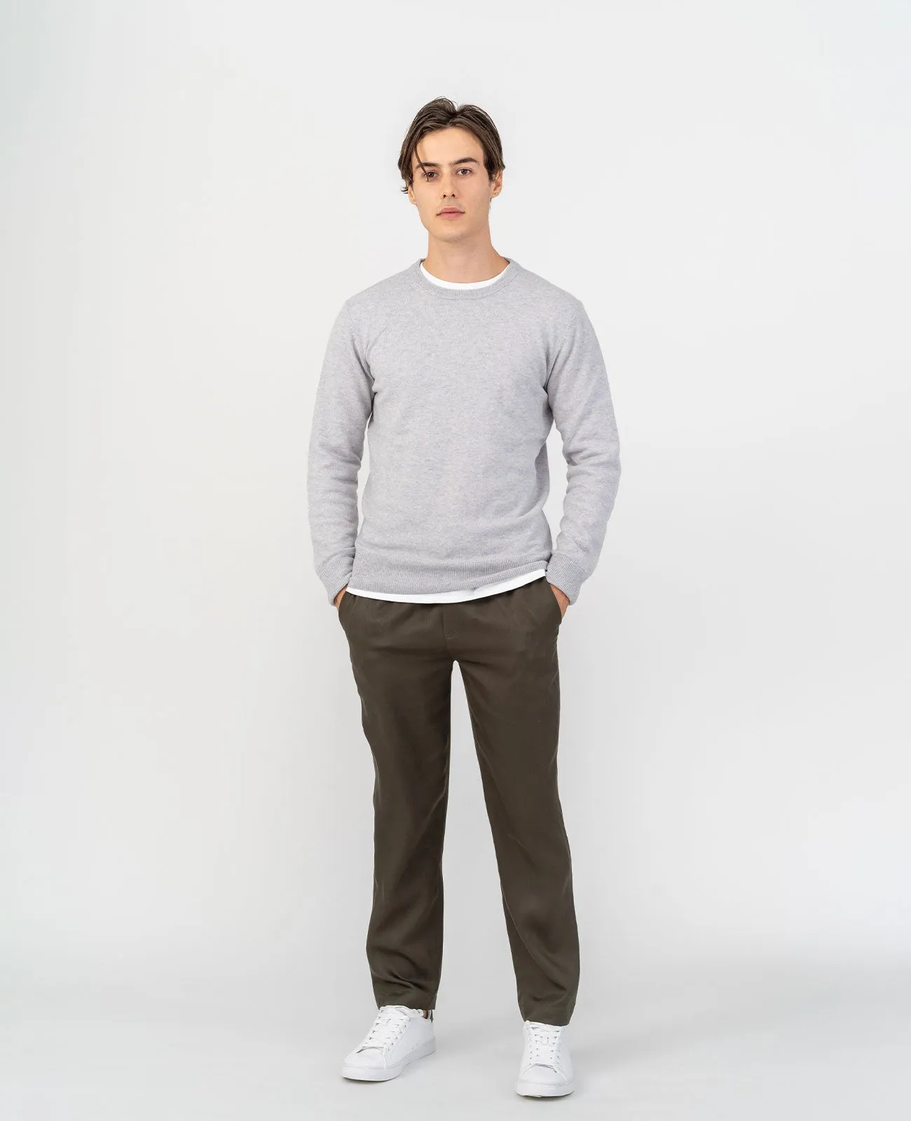 Cashmere Crew Neck Sweater