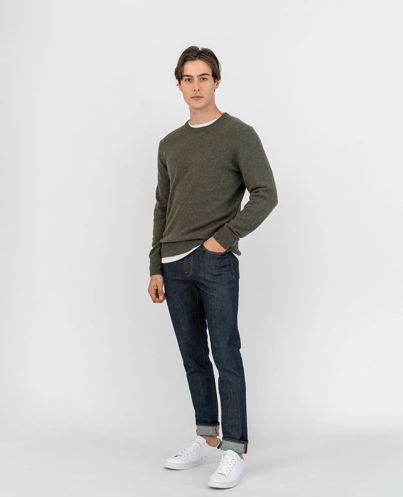 Cashmere Crew Neck Sweater