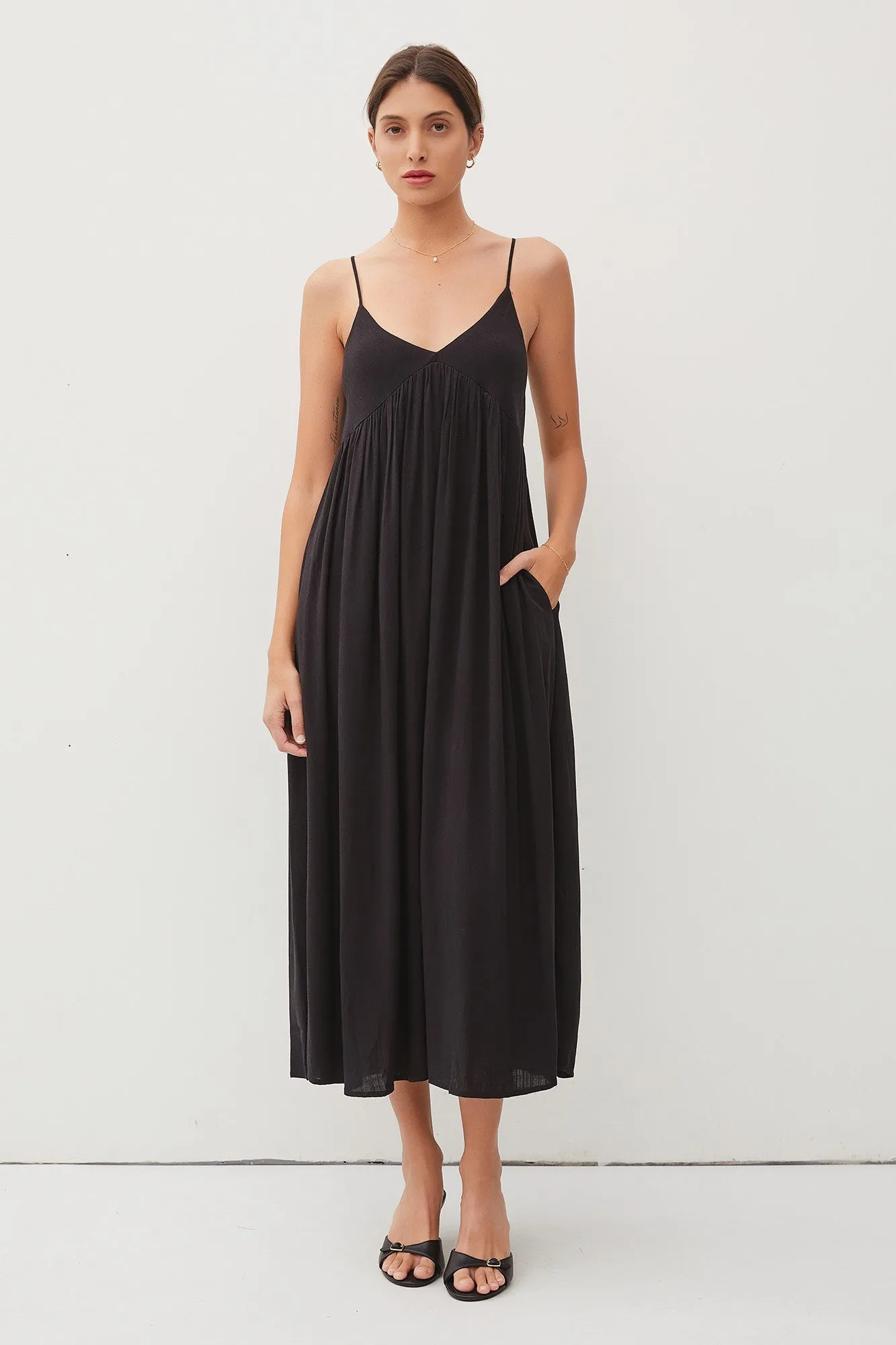 EMPIRE WAIST MAXI DRESS