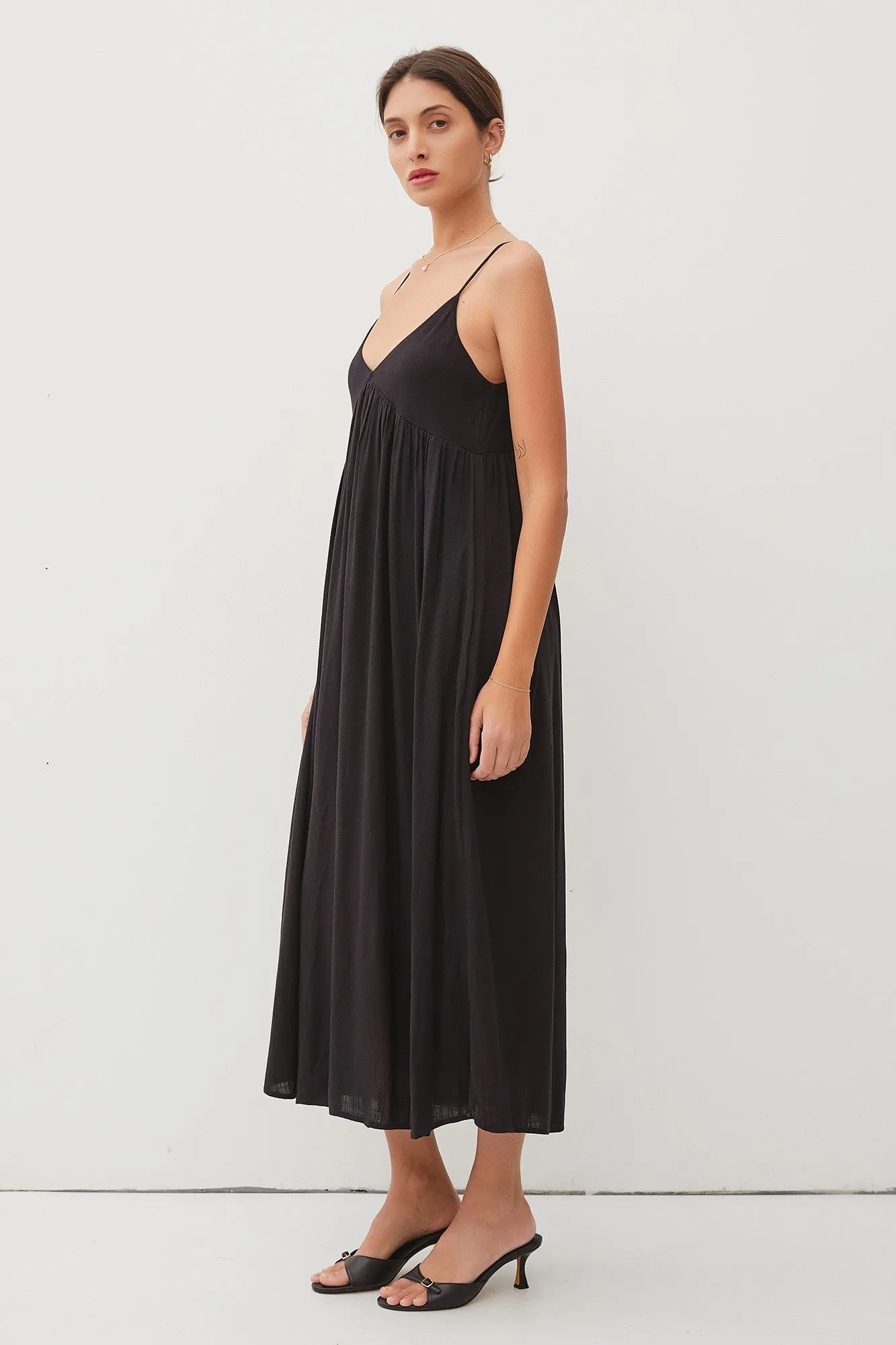 EMPIRE WAIST MAXI DRESS