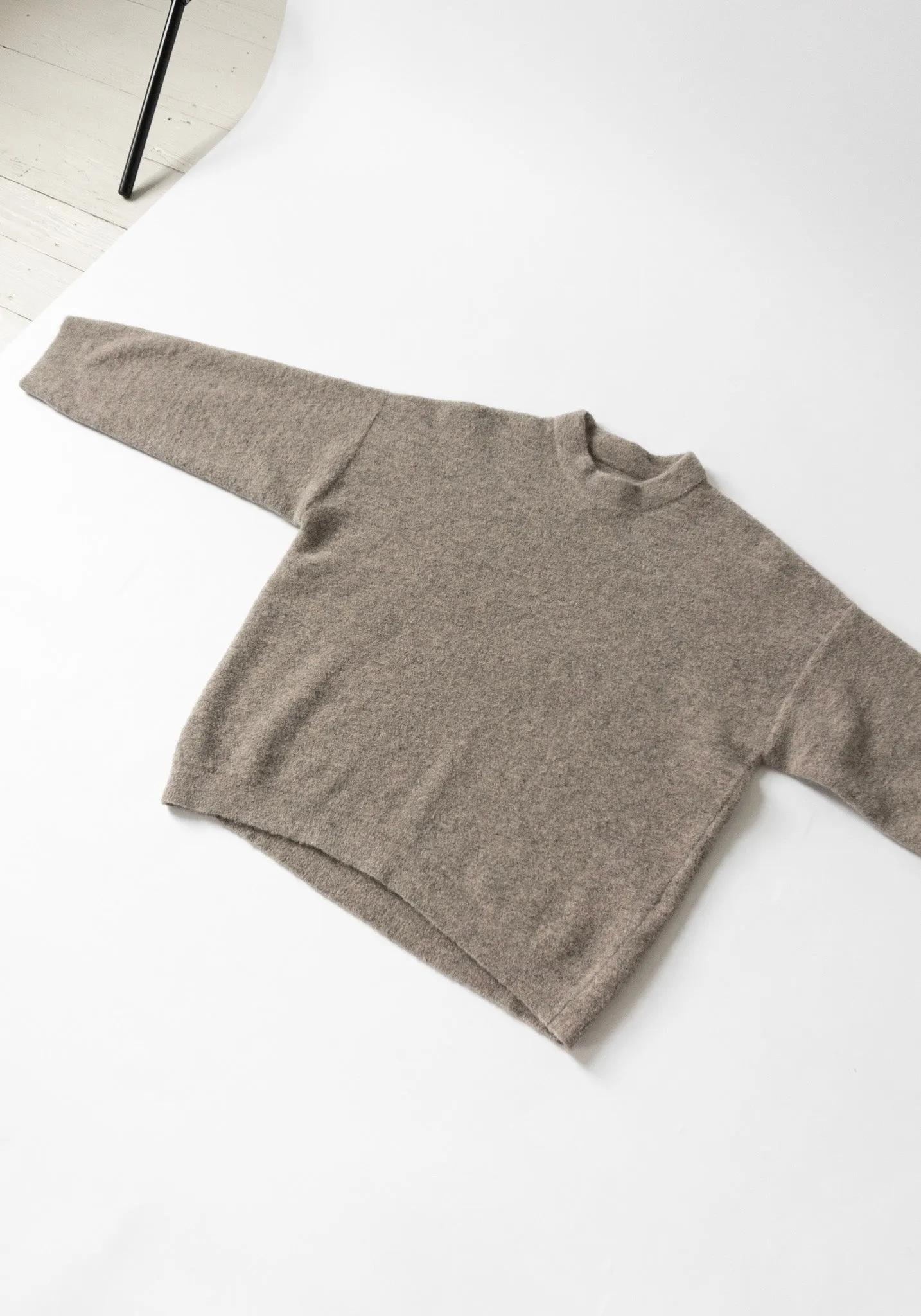 Fleece Crewneck in Moth