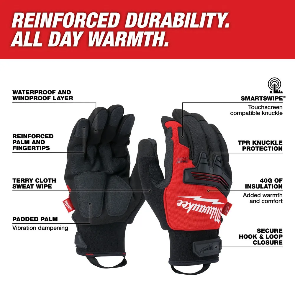 Milwaukee 48-73-0044 Winter Demolition Gloves – 2X-Large