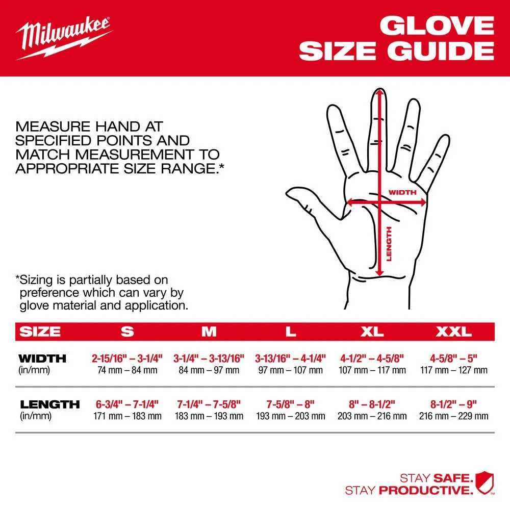 Milwaukee 48-73-0044 Winter Demolition Gloves – 2X-Large