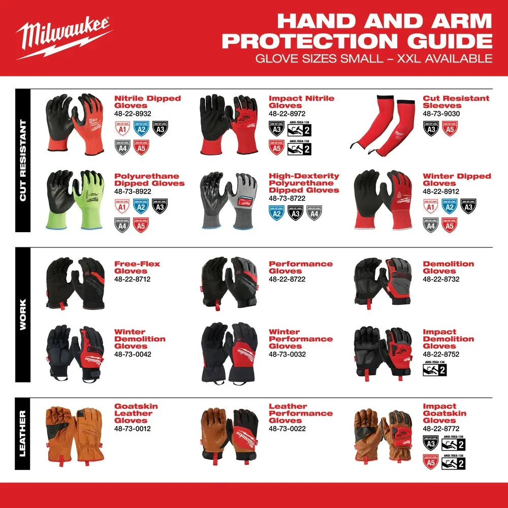 Milwaukee 48-73-0044 Winter Demolition Gloves – 2X-Large