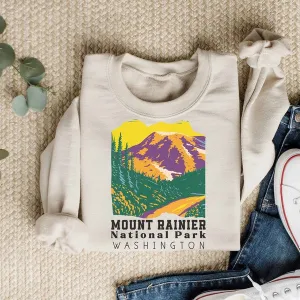 MOUNT RAINIER GRAPHIC SWEATSHIRT // 4 COLORS