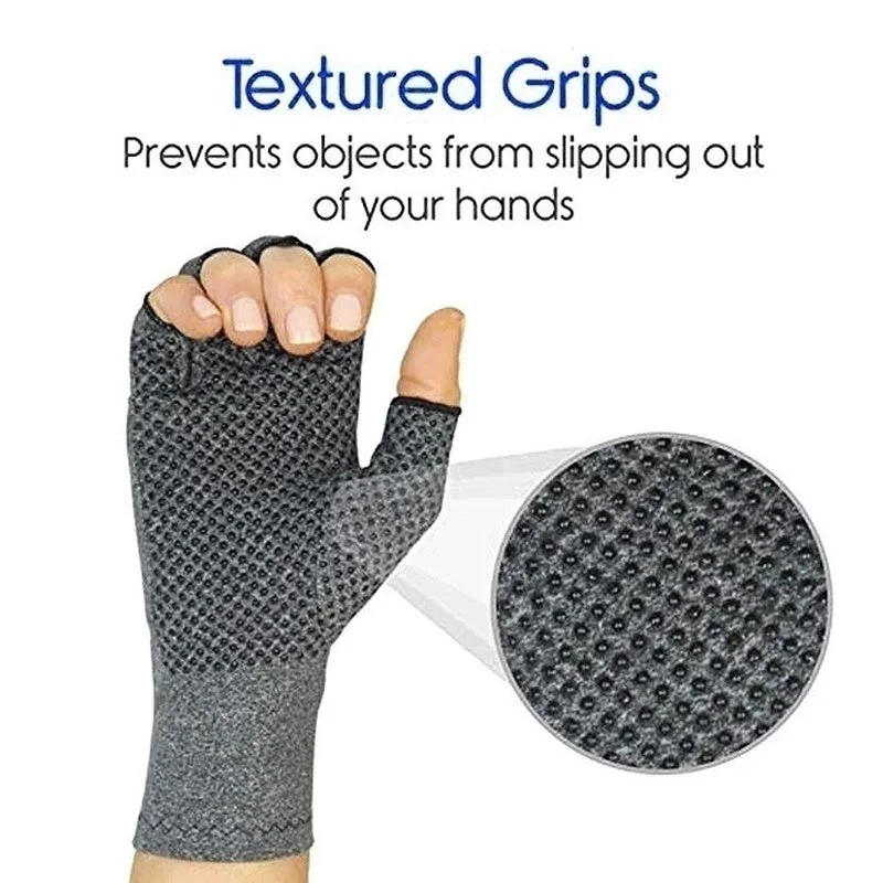 Thermal Fingerless Compression Gloves for Winter Workouts